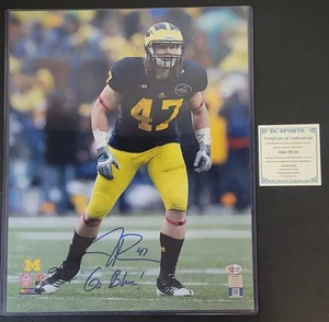 Jake Ryan Michigan Wolverines handsigniert 11"x14" DC Sports Authentication - Bild 1 von 6