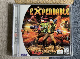 Expendable Sega Dreamcast CIB Complete Disc Case Manual Tested To Work