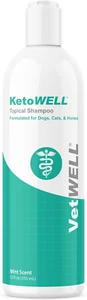 Shampoo for Dogs Cats & Horses - Topical Shampoo with Oatmeal & Aloe -12Oz Mint - Picture 1 of 12