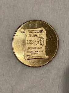 1961 Delavan, WI, Vintage 50 Cent Sammlermarken Münzen - Bild 1 von 10