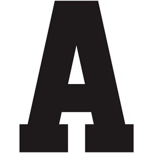 Varsity Letter A Decal Sticker Vinyl Window Laptop College Athletic Team Sports - Picture 1 of 25