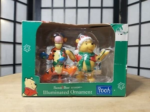 1998 Disney Tigger Pooh EZ Light Illuminated Christmas Ornament Santa's Best - Picture 1 of 5