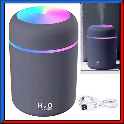 Diffusore Oli Essenziali ad Ultrasuoni Umidificatore Ambiente per Aromaterapia - Immagine 1 di 4