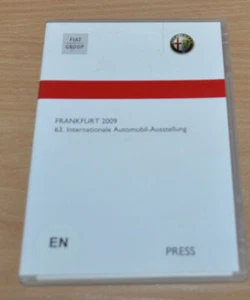 Alfa Romeo Frankfurt 2009 Press Folder CD-ROM Brochure Prospekt ENG Edition - Picture 1 of 2