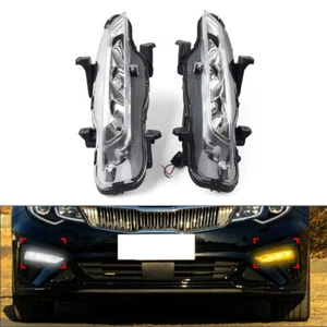 Daytime Running Light Fog Light With Turn Signal For Kia Optima K5 2019-20 - Picture 1 of 15