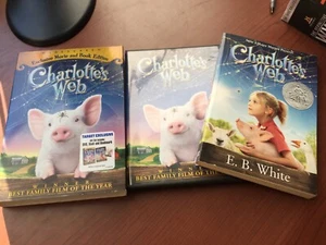 Charlottes Web (DVD, 2007, Widescreen Checkpoint) Exclusive Movie & Book Edition - Picture 1 of 2