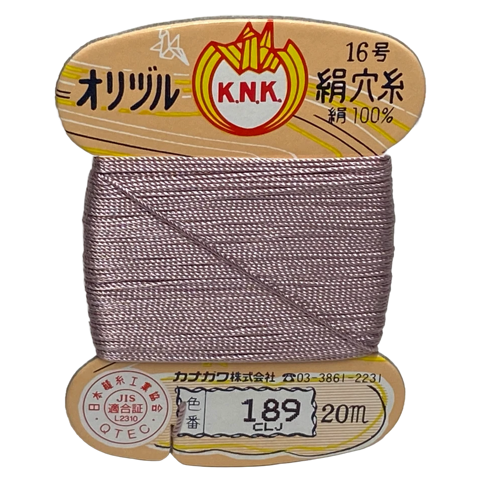 Kanagawa Orizuru 008 Silk Thread, 23 dtex 16x3, 20m, 162 Vibrant Colors - Image 1 of 4