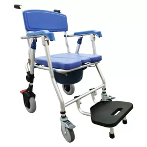 Reinforcing Toilet Chair Shower Bath Chair For the Elderly Pregnant Women 330lbs - Picture 1 of 24