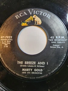 Marty Gold And His Orchestra - Cry Like The Wind / The Breeze -RCA GOOD+ F246 - Bild 1 von 1
