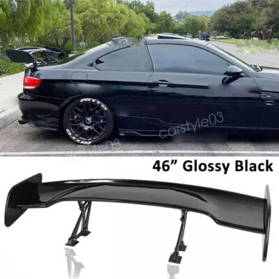 For M3 E92 E90 E93 E46 F30 F10 46" Rear Trunk Spoiler Wing Racing GT Style Wing Foto 1 de 4