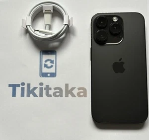 Apple iPhone 14 Pro 128GB - Black - Good Condition- Read Description - Photo 1 sur 12