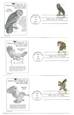 1760-63 American Owls, Aristocrat Cachets four FDCs - Image 1 of 2