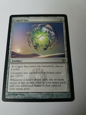 MTG Caged Sun - New Phyrexia - Magic The Gathering - Rare - NM x1