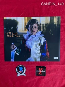 WILL SANDIN FOTO AUTOGRAFATA FIRMATA 11x14! HALLOWEEN! MICHAEL MYERS! BECKETT! - Foto 1 di 1