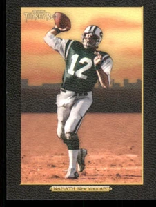 2005 Topps Turkey Red Black #236 Joe Namath - Picture 1 of 2