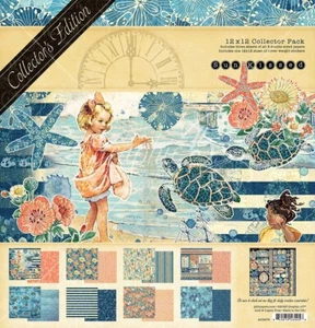 GRAPHIC 45 - SUN KISSED - COLLECTOR PACK- 12" X 12" - Picture 1 of 10
