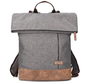 zwei Olli O25 Rucksack Tasche Stone Schwarz Braun Neu - Bild 1 von 6