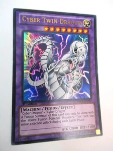Yugioh Cyber Twin Dragon SDCR-EN037 ultra rare - Picture 1 of 1