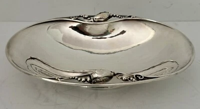 BEAUTIFUL GEORG JENSEN STERLING HAND WROUGHT BLOSSOM BOWL # 2A CIRC 1960 - Image 1 of 4