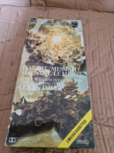Handel's Messiah - Box Set x3 Audio Cassette Tapes Very Good Conditon FREE P&P - Picture 1 of 4