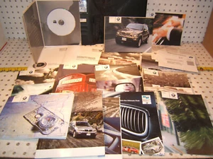 BMW 2006 E53 X5 owner's Genuine 1 set  of 19 manuals /Papers & BLACK BMW 1 Case  - Bild 1 von 12
