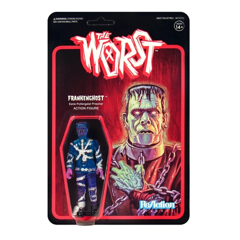 The Worst Frankenghost Purple Super7 Reaction Action Figure Cover