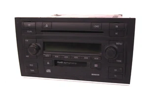 Autoradio Symphony II Audi A4 B6 B7 8E CD MC Kassette 8E0035195 M + Radio Code - Bild 1 von 2