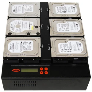 Disque dur plat SATA Systor 1:5 duplicateur et gomme 9 Go/min - Photo 1/9