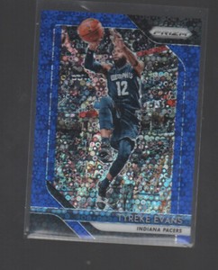 TYREKE EVANS 2018-19 PANINI PRIZM FAST BREAK BLUE PRIZMS  CARD #94 /175