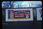Gas Water Heater Woman Shower Billboard 1940s Slide 35mm Red Border Kodachrome