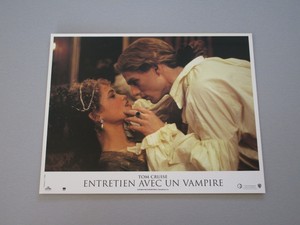 TOM CRUISE INDRA OVE ""INTERVIEW..."" (INTERVIEW WITH THE VAMPIRE) LOBBY CARD LB5