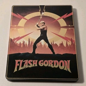 Flash Gordon 3-Disc Blu-Ray Steelbook Set *NO 4K Swapped w Life After Flash READ - Picture 1 of 10