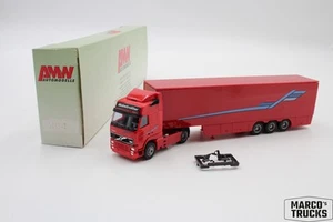 AWM Volvo FH12 box semi-trailer truck red promotional model No. 5841-2 1:87 /AW2 - Picture 1 of 1