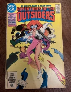 Adventures of the Outsiders #34 (1986) Barr/Davis VG/FN DC Comics Copper Age - Picture 1 of 3