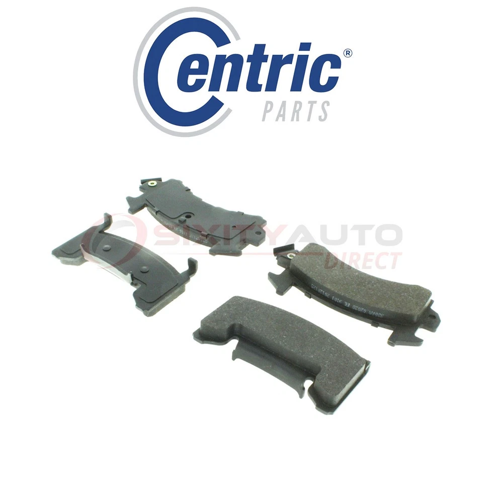 Centric C-TEK Metallic Brake Pads for 1982-1988 Chevrolet Camaro 2.5L 2.8L rt - Imagem 1 de 4