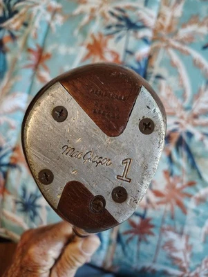 Rare Right Hand Registered McGregor Lew Worsham Jr Persimmon Driver - Image 1 of 4