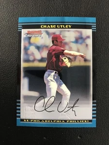 2002 Bowman Chrome #241 Chase Utley Philadelphia Phillies - Picture 1 of 2