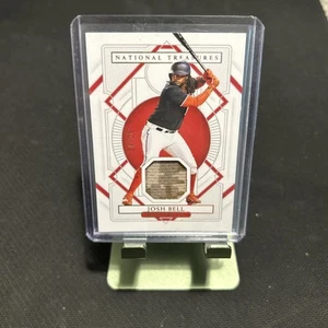 2021 National Treasures Josh Bell Camo Patch 04 /25 Washington Nationals #19 - Picture 1 of 3