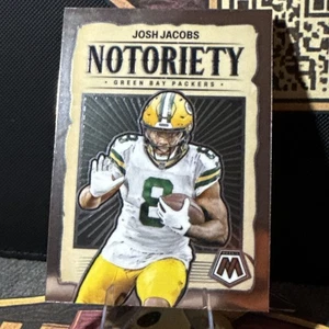 2024 Panini Mosaic - Notoriety Josh Jacobs #5 - Picture 1 of 2
