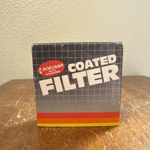 44mm UV Rokunar Coated Filter VHS Camcorder Videotape Photo Accessory - Picture 1 of 8