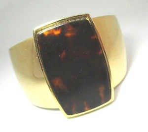 Brazalete NAPIER con imitación aspecto tortuga lucite 48,8 gramos talla 6 - Imagen 1 de 3