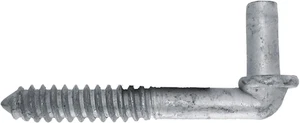 Wood Post Screw in Lag Screw Hinge 4-1/2" - Screw in Hinge for Wood Posts, Wa... - Picture 1 of 12
