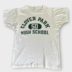 50er Jahre Gymnasium Sportunterricht P.E. Athletisches Vintage T-Shirt 50er Jahre - Bild 1 von 3