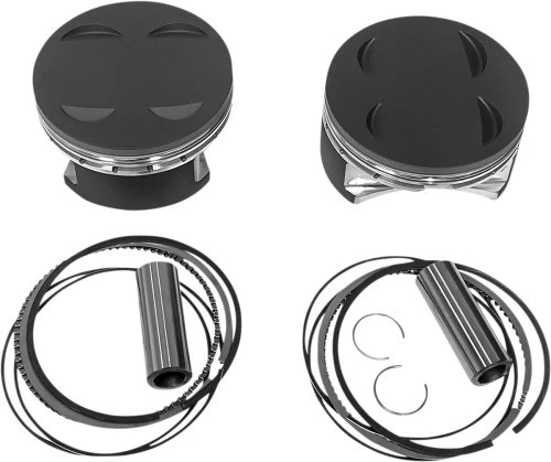 Revolution Performance Monster Big Bore Piston Kit (139in. Flat Top) - Bore 4-1/ - Image 1 of 3