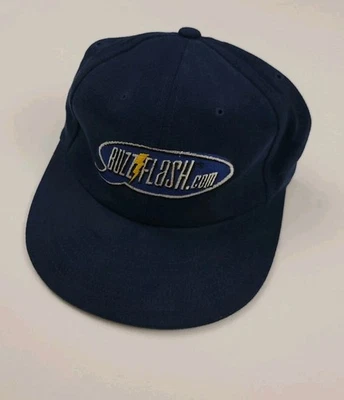 Vintage Y2k Buzz Flash Website Promo Hat News Politics Y2k USA Rare Buzzflash  - Image 1 of 4