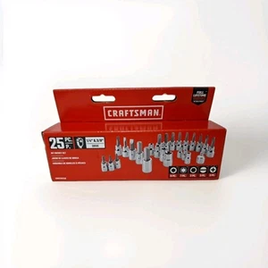 CRAFTSMAN Hex Bit Socket Set & Torx Bit Socket Set, 25-Piece (CMMT99258) - Picture 1 of 5