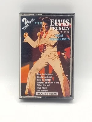 Elvis Presley - Great Performances TWIN TAPE - Cassette Tape - Image 1 of 4