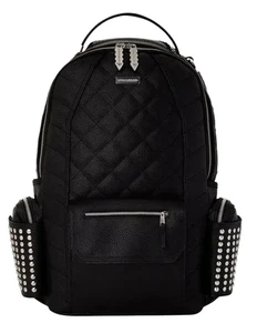 Sprayground Ninja Strada Biker Quilt Backpack🔥New Bookbag Large School Bag - Picture 1 of 17