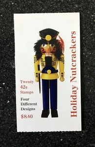 USA2008 #4364-4367 42c Holiday Nutcrackers - Booklet BK#306 - Picture 1 of 2