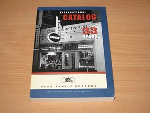 Bear Family Records International 33 Years Catalog Book Program Releases Mint - Picture 1 of 3